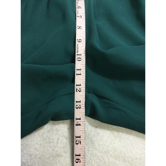 AW BRIDAL 18 2X plus Dark Emerald Lorraine party wide leg jumpsuit NEW B167 - Picture 8 of 10